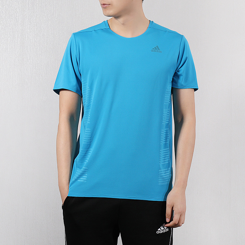 Adidas/阿迪达斯 男士运动服 climachill面料休闲服圆领短袖T恤DQ1846 DQ1849 DQ1852 DQ1849 M(175/96A)