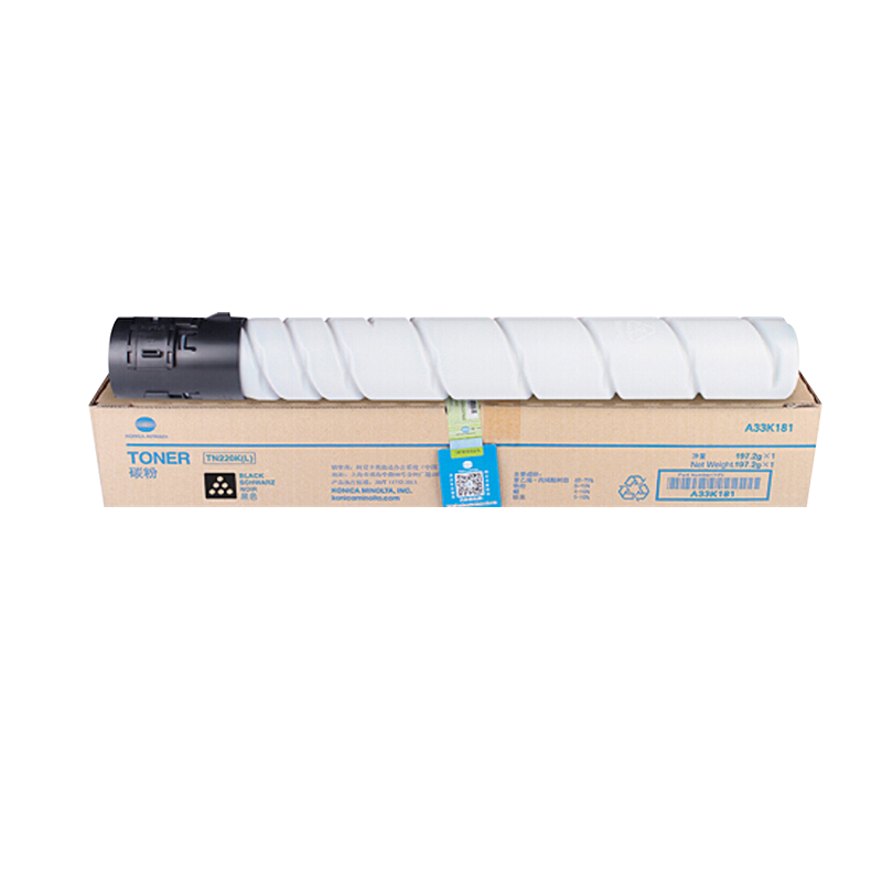 柯尼卡美能达(KONICA MINOLTA)TN221K 墨粉/碳粉 黑色 适用机型 C227/C287/C7528 黑色