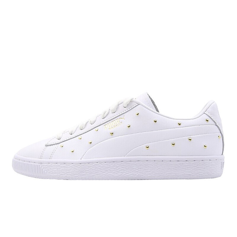 彪马PUMA女子休闲鞋板鞋BASKETSTUDS运动防滑低帮休闲鞋36929 369298-01 39