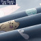 皮尔卡丹(Pierre Cardin)家纺 冰丝席可水洗折叠凉席套件三件套夏季学生宿舍空调软席子1.5/1.8米床 1.2m床-2.0*2.4m【枕套一个】 夏日甜品