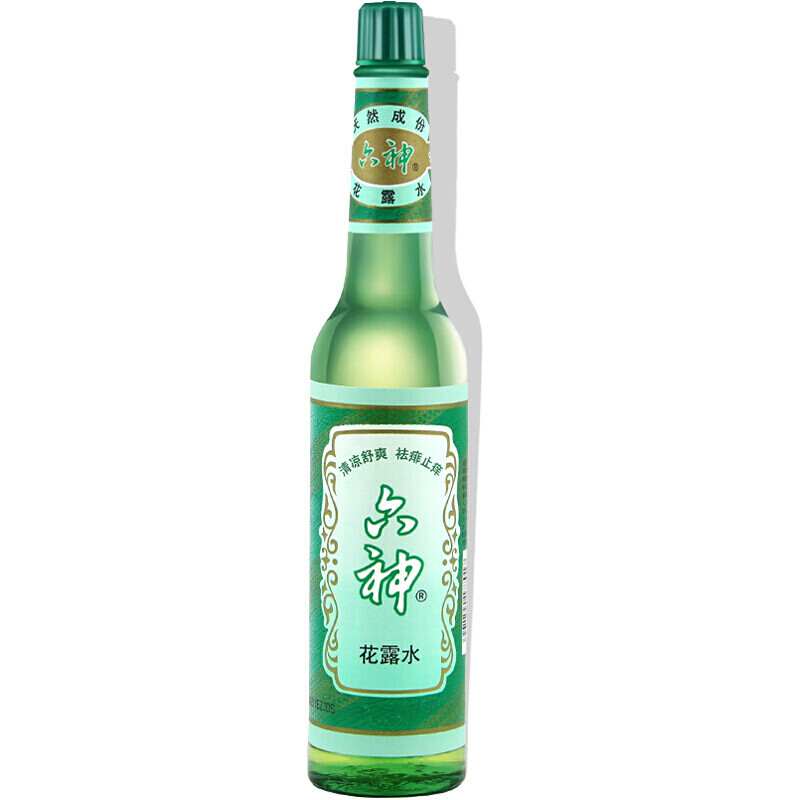 六神花露水经典老式玻璃瓶装 清凉舒爽 祛痱止痒