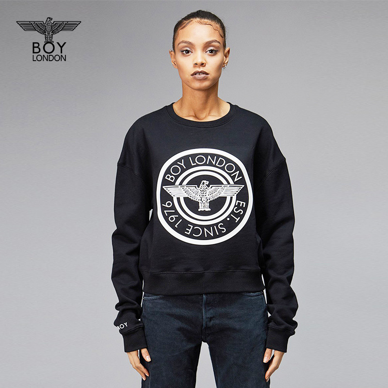 BOY LONDON 套头长袖卫衣 L 黑色