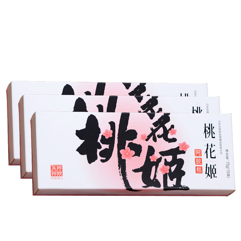 东阿阿胶桃花姬阿胶糕210g（新）