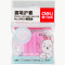 得力(deli) 0492 握 笔护套 (3只/袋) 颜色随机（透明蓝/透明红） （单位：袋） 红色 天蓝色