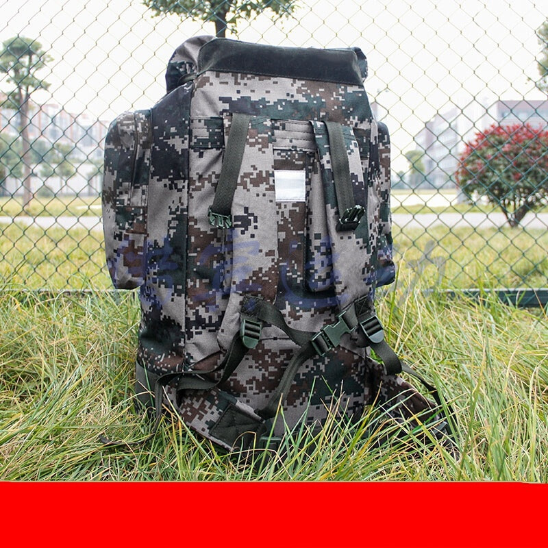 源动力定制 朱梦琪07A背囊 装被服超大容量 户外登山背包 防水丛林迷彩 45*45*70cm 单位：个 军绿色