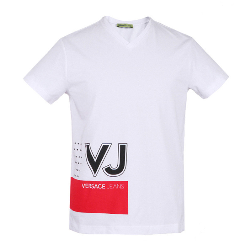 VJ短袖T恤男 2XL 白色