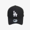 NEW ERA纽亦华 940 MLB LA道奇队刺绣男女通用可调节鸭舌帽棒球帽遮阳帽帽子 黑色白标12098016