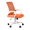 欧宝美电脑椅办公椅子人体工学椅家用转椅网椅休闲椅子网红款 橙色