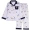 红豆(HODO)2019年夏季全棉格子居家四季节薄款男童女童儿童家居服套装 130cm 中灰