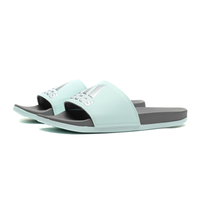 阿迪达斯女鞋拖鞋ADILETTE COMFORT游泳浴室潮流休闲凉拖F34737 F34737冰晶薄荷+银金属 36.5码