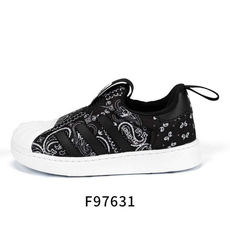 阿迪达斯三叶草儿童（ADIDAS KIDS）运动男女婴童SUPERSTAR贝壳头经典板鞋CG6578 F97631（婴童） 5K（21码）
