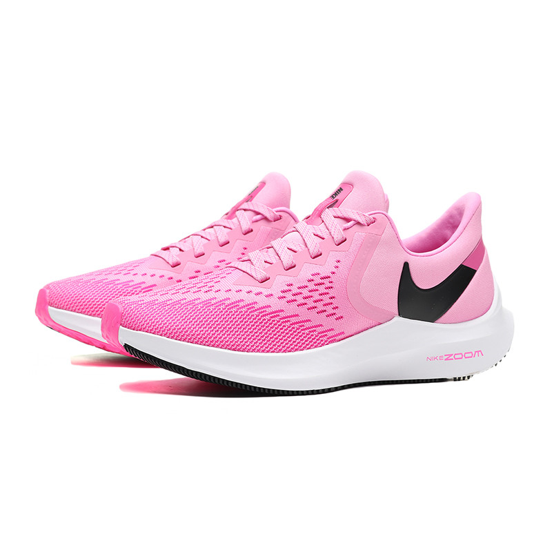 耐克女鞋跑步鞋ZOOM低帮时尚轻便休闲训练运动鞋AQ8228. AQ8228-600心灵粉+黑+激光紫红+白 40码