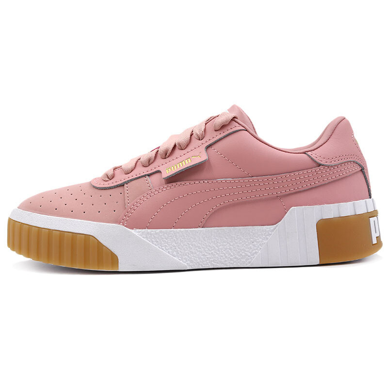 PUMA彪马女鞋2019夏季新款时尚运动鞋蕾哈娜松糕鞋厚底舒适透气耐磨休闲鞋板鞋3696 369653-02/粉 37.5