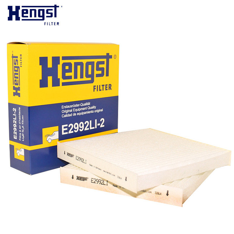 汉格斯特（hengst）空调滤清器单效.外置E2992LI-2适用于新宝马X3/F25/X4/F26内置空调滤清器