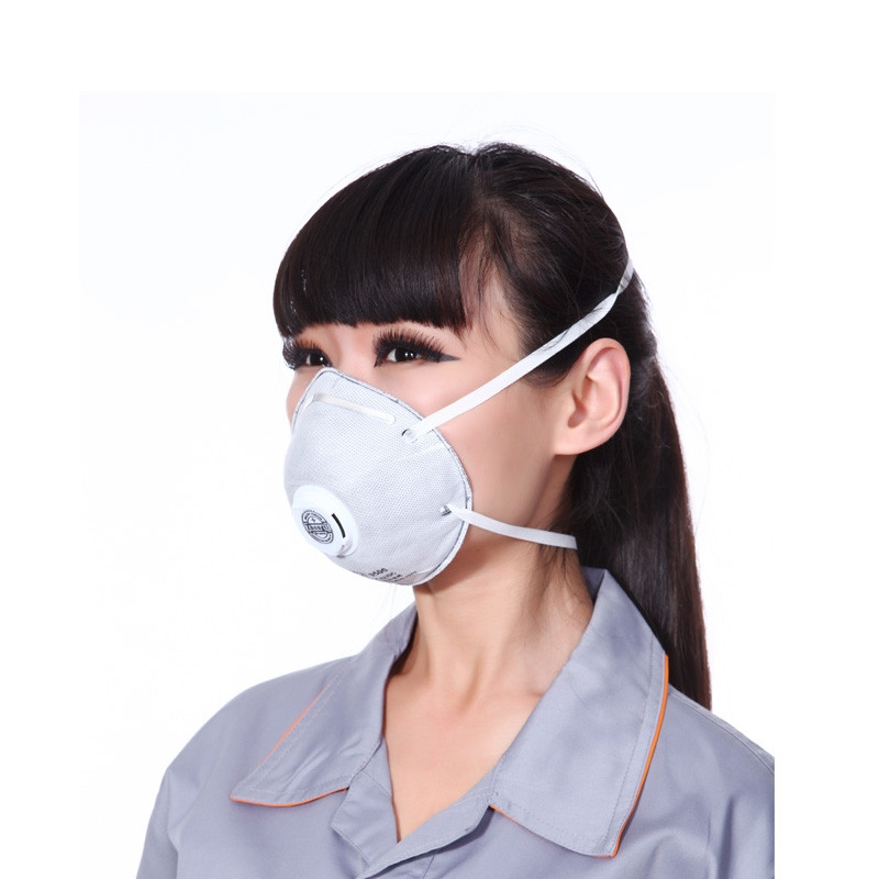 中体倍力 口罩防pm2.5防雾霾口罩男女通用 职业型防甲醛2枚 DT C01-2 灰色