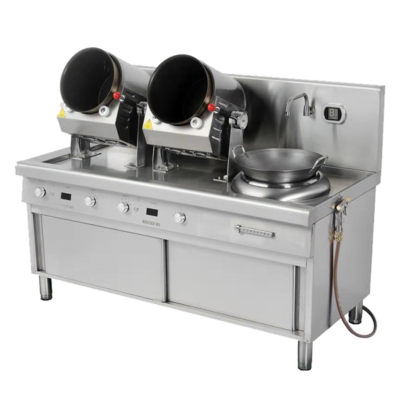 飞天鼠 G30DF 自动炒饭机商用炒菜机器人烹饪机大型智能滚筒炒面炒蛋全自动