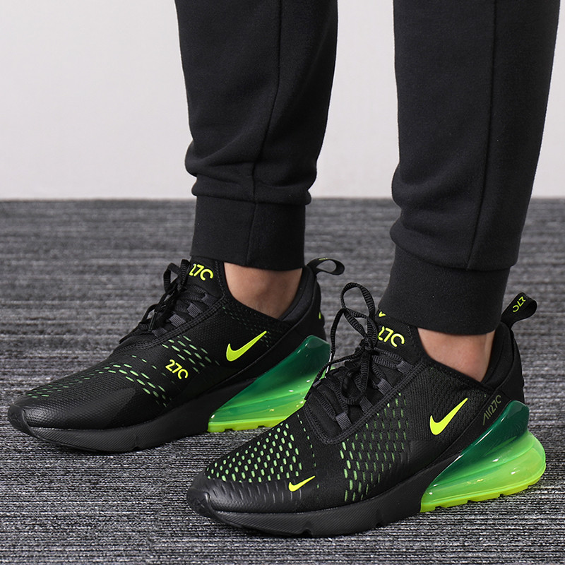 Nike/耐克 男子运动鞋 Air Max 270气垫鞋网面透气休闲跑步鞋AH8050-108 AH8050-017 40.5/7.5