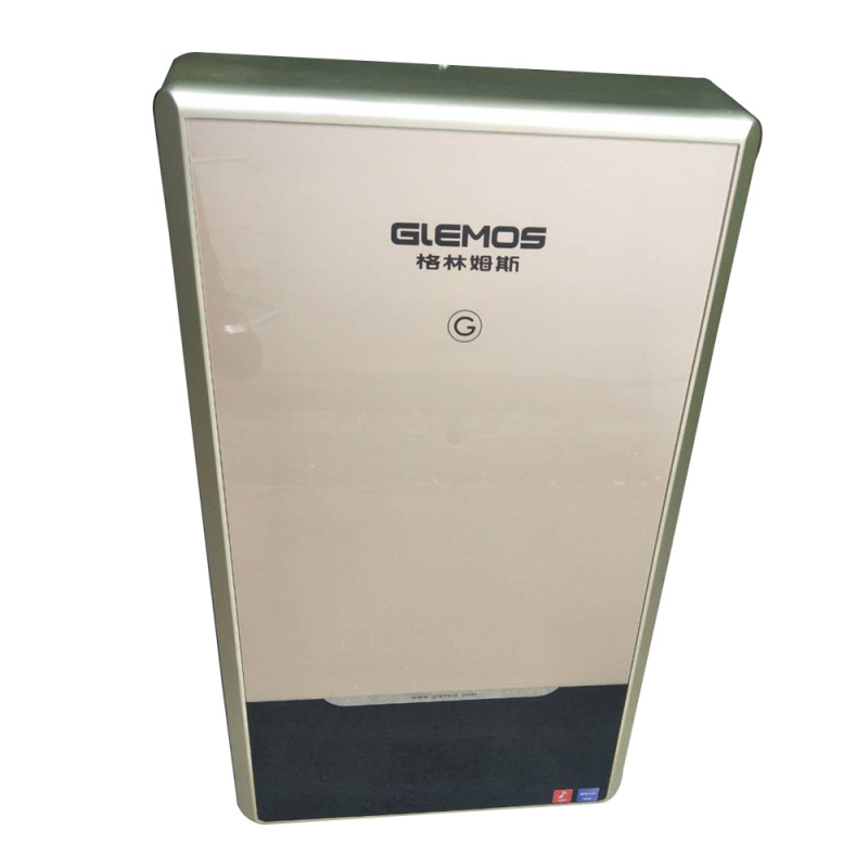 格林姆斯(GLEMOS)GS9(S)-55F速热式电热水器 双胆循环加热ECO节能蓝牙智能恒温20升储水5500W 金色