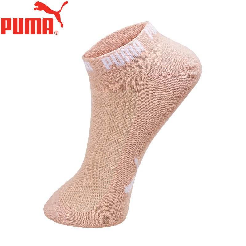 PUMA彪马袜子女士休闲薄款运动船袜1双装183712002 橙色 均码