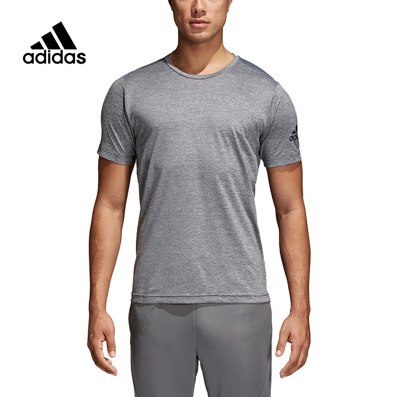 Adidas阿迪达斯短袖男装上衣2018秋季新款运动休闲T恤CV6998 175/92A/S CD9788