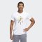 阿迪达斯adidasTMACLOGO男子篮球短袖DU6715DU6714 2XL 白