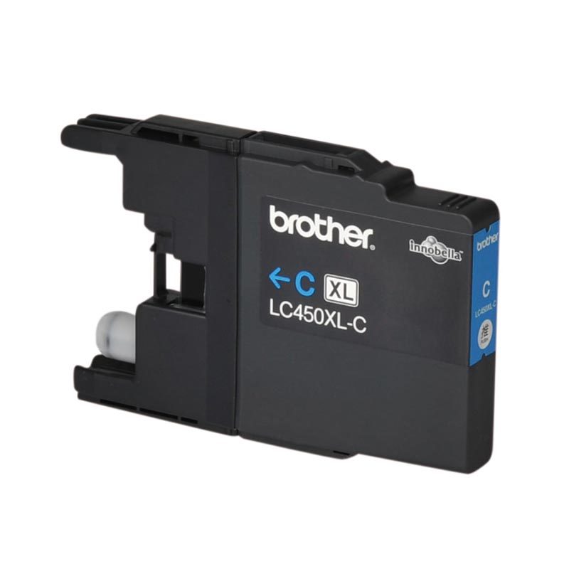 兄弟(brother)原装墨盒LC450XL-BKCMY适用5910 6710 6910黑色约2400页彩色约1200页 蓝色