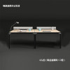 麦格尚 职员办公桌FBGZ-010 简约现代员工桌 屏风工作位卡座 电脑桌员工位