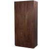 大华T-8202 二门实木衣柜 现代中式对开门更衣柜 定制款 胡桃色
