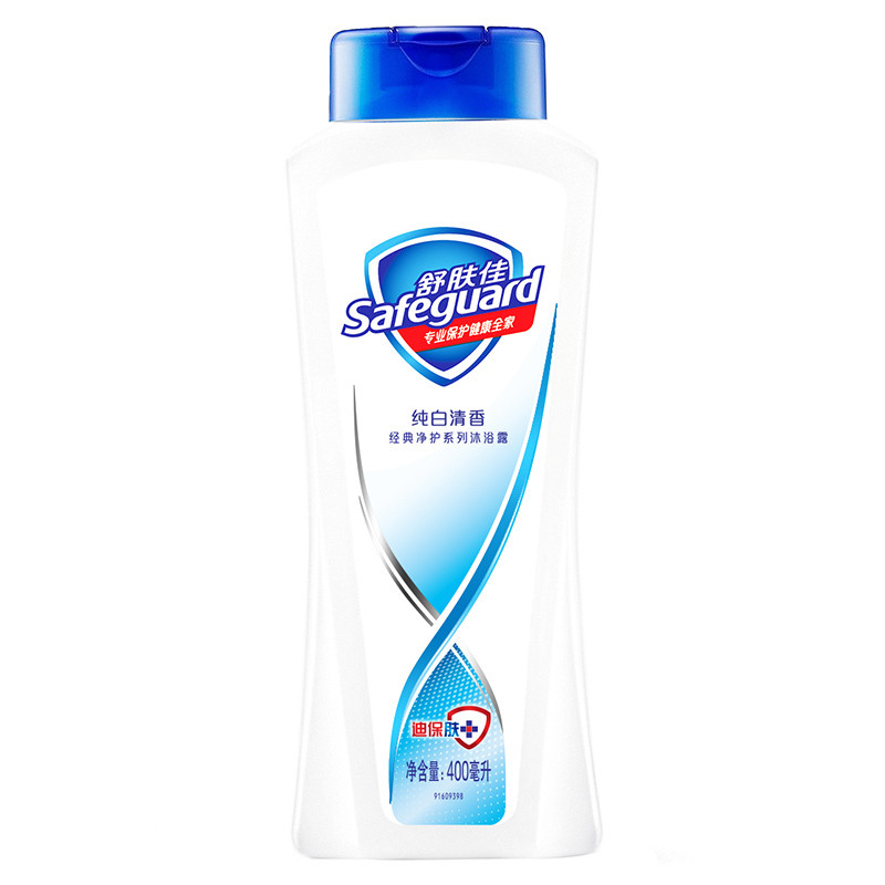 舒肤佳 纯白清香型沐浴露 400ML