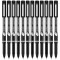 得力 (deli) S33大容量中性笔.水笔签字笔 碳素笔12支/盒 0.5MM/0.7mm 黑色大容量中性笔0.5mm 黑色