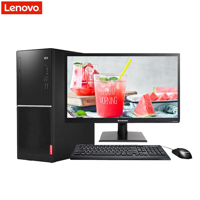 联想(Lenovo)扬天M2200r 台式商用电脑 19.5英寸屏（G3930 4GB 1TB 无光驱 W10H）