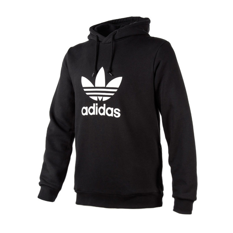 阿迪达斯（ADIDAS）男款三叶草连帽套头衫休闲运动卫衣DT7964/DV1504/DX3614 L CW1240（男）
