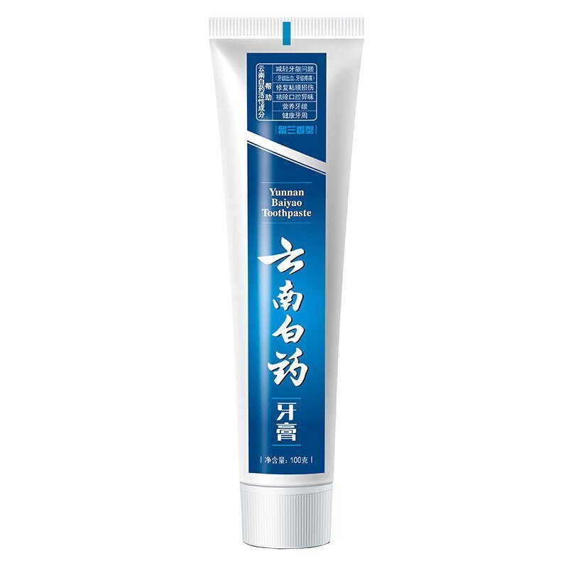 云南白药(YUNNAN BAIYAO) 牙膏 留兰香型 100g