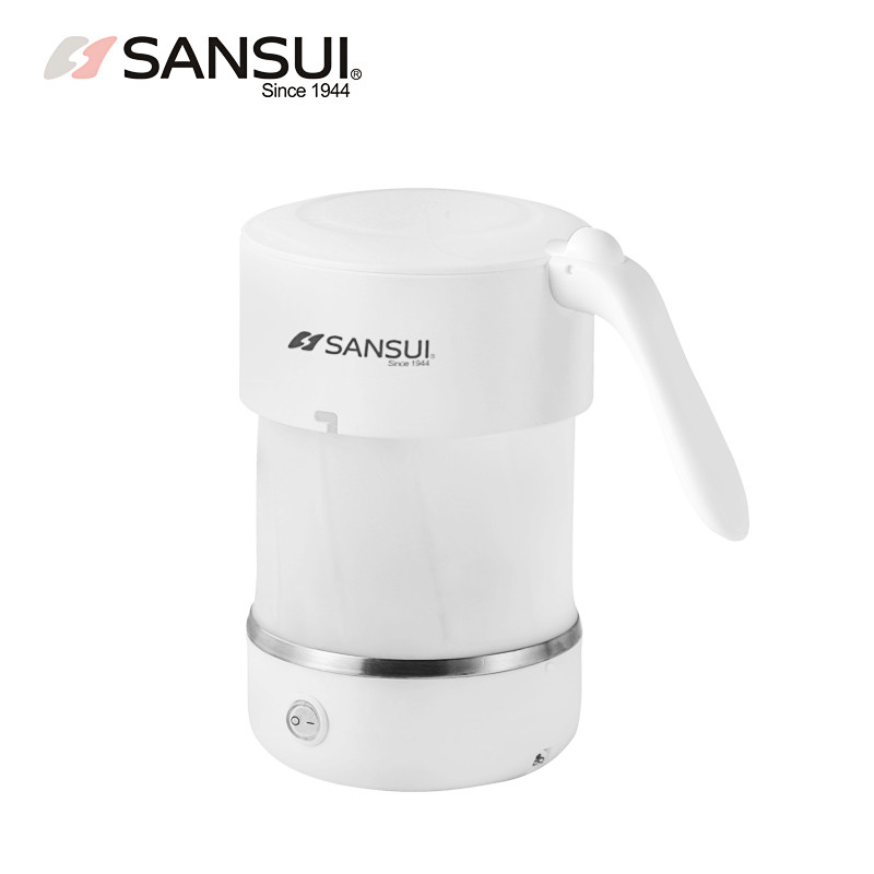 山水(SANSUI)电水壶YY-05B60便携式电热水壶旅行宿舍小型迷你家用自动断可折叠电烧水壶