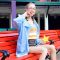 中长款防晒衣女2019夏季新款流行仙女防晒服韩版宽松休闲薄款外套_1 均码 蓝色