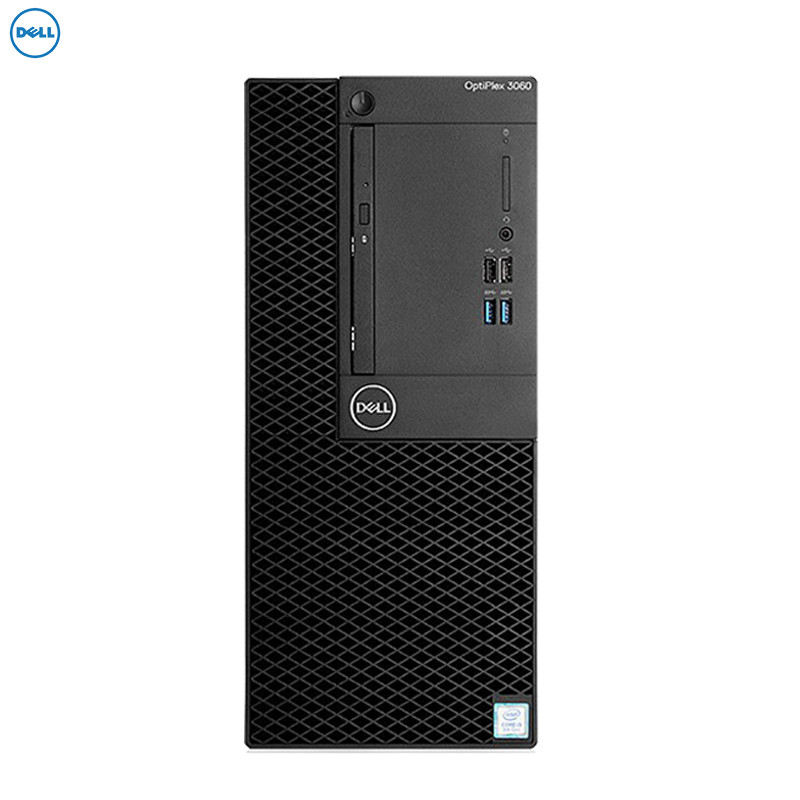 戴尔(DELL)OptiPlex3060MT 商用台式电脑 单主机（i3-8100 8G 1T DVD刻录 W10H)