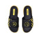 李宁 运动时尚系列 男款运动拖鞋AGAP009潮流拖鞋 标准黑/鲜黄色 8