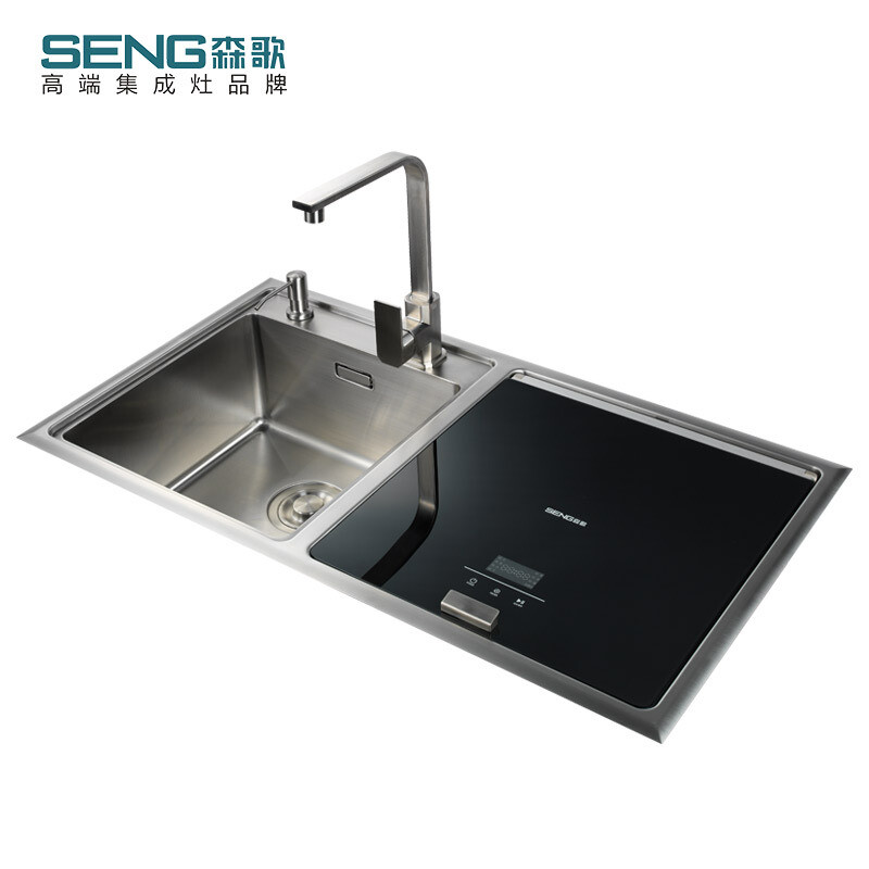 森歌(SENG) 智能嵌入式洗碗机 水槽洗碗机 家用全自动嵌入式洗碗机 JXS-W1