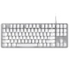 雷蛇(Razer)BLACKWIDOW LITE黑寡妇蜘蛛轻装版-水银 橙轴白色背光 有线电脑办公游戏机械键盘