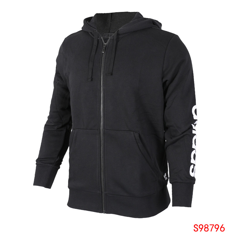 Adidas阿迪达斯 男子运动上衣夹克外套 男装跑步运动服 S98796 如图S98796 2XL
