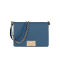 FURLA/芙拉MIMI系列S号牛皮革斜挎包单肩包小方包 灰蓝色