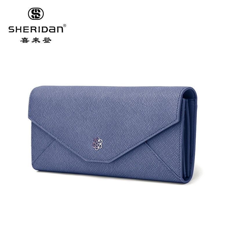Sheridan喜来登女士钱包女长款手拿钱夹NL180433S（kkl，起订量10件） 蓝色