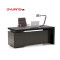 DYUANS 东原安东系列1.6米小班台油漆办公桌MD-E1608 红橡+亚麻黑