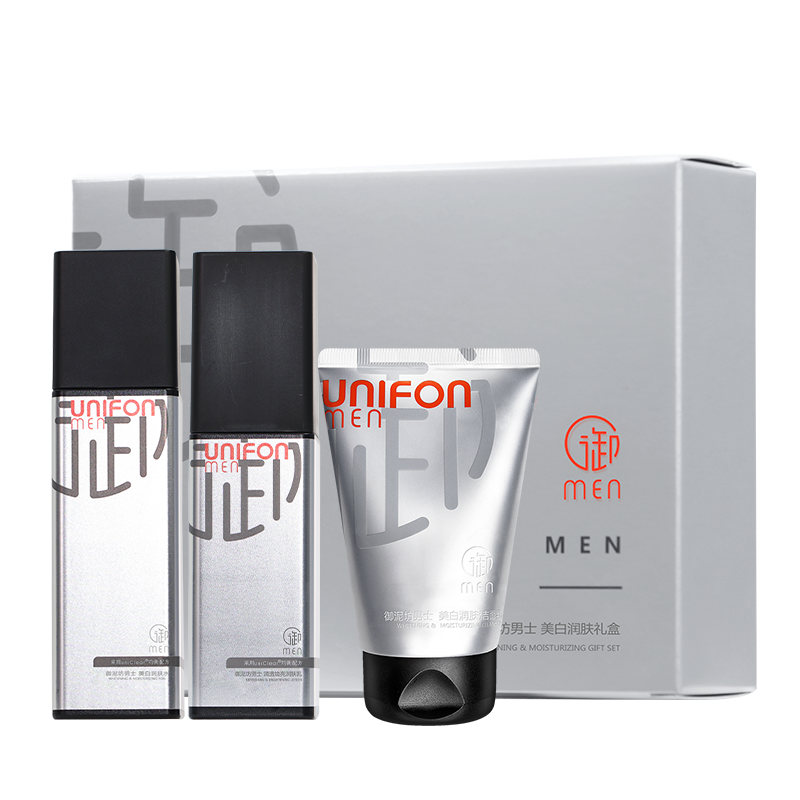 御泥坊男士焕白润肤礼盒（100g+100ml+120ml）
