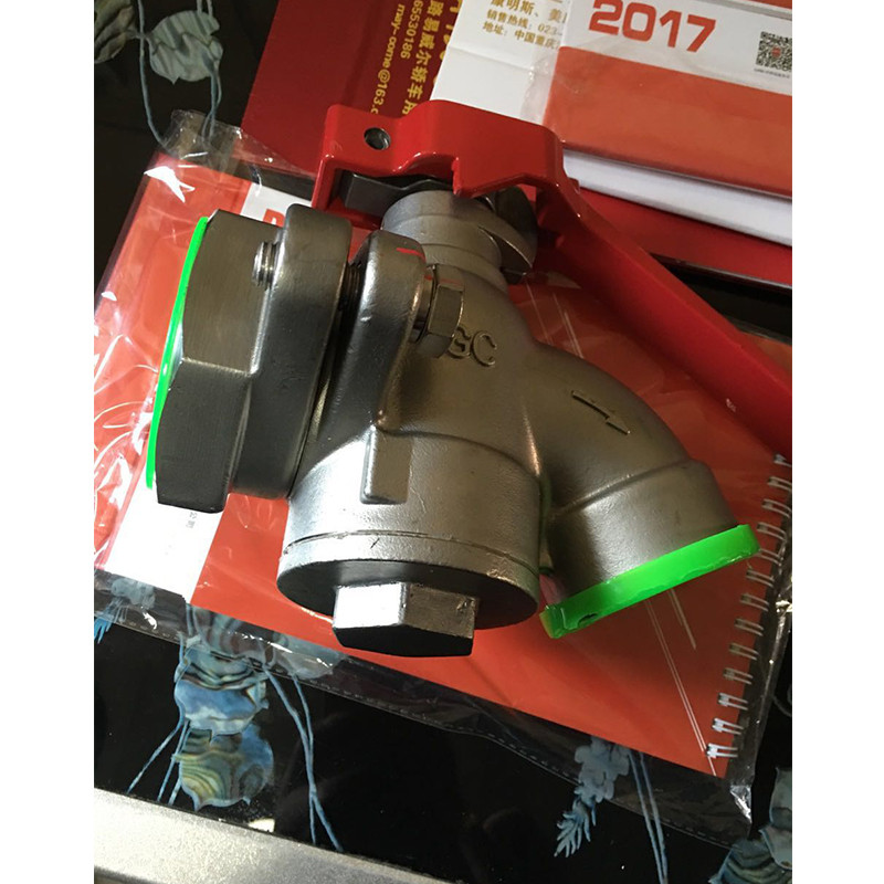 辽锦铁工不锈钢折角塞门个32q17x52g