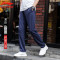 李宁(LI-NING)17男裤运动裤春夏休闲裤运动长裤直筒卫裤AKLM771-2 XXL AKLM771-3蓝