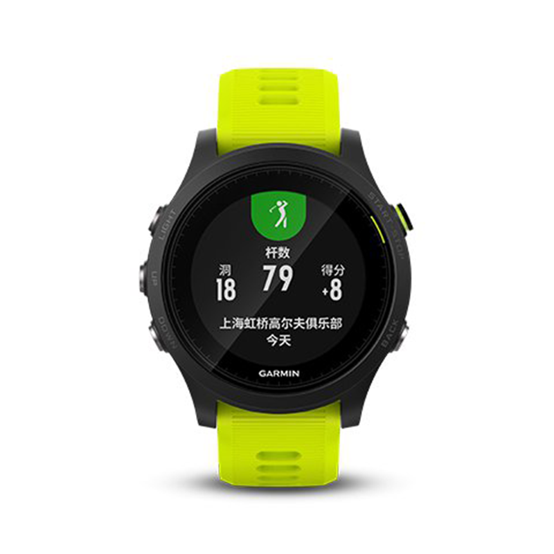 Garmin佳明forerunner935光电心率跑步游泳骑行铁三运动户外功能手表防水50m心率监测智能通知（荧光绿）