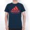阿迪达斯（adidas）男款logo印花运动休闲短袖T恤ADICTT/ADITSG2 M adiBJJTS1-WR（男）