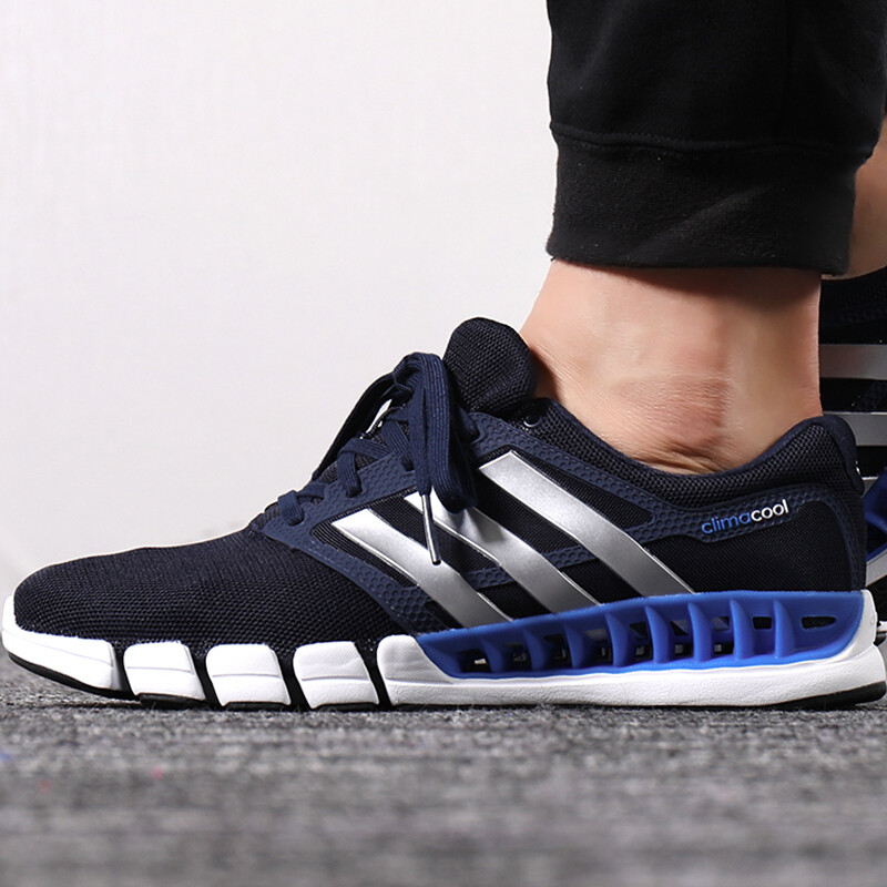 阿迪达斯（adidas）男鞋跑步鞋网面透气清风轻便休闲运动鞋EF2664/EF2663 11（46码） EF2662（男）