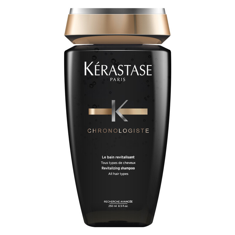 法国进口卡诗( kerastase) 黑钻凝时海洋能量滋养修护洗发水250ml高清